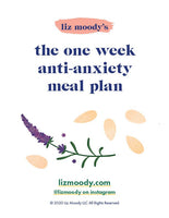 The 1-Week Anti-Anxiety Meal Plan